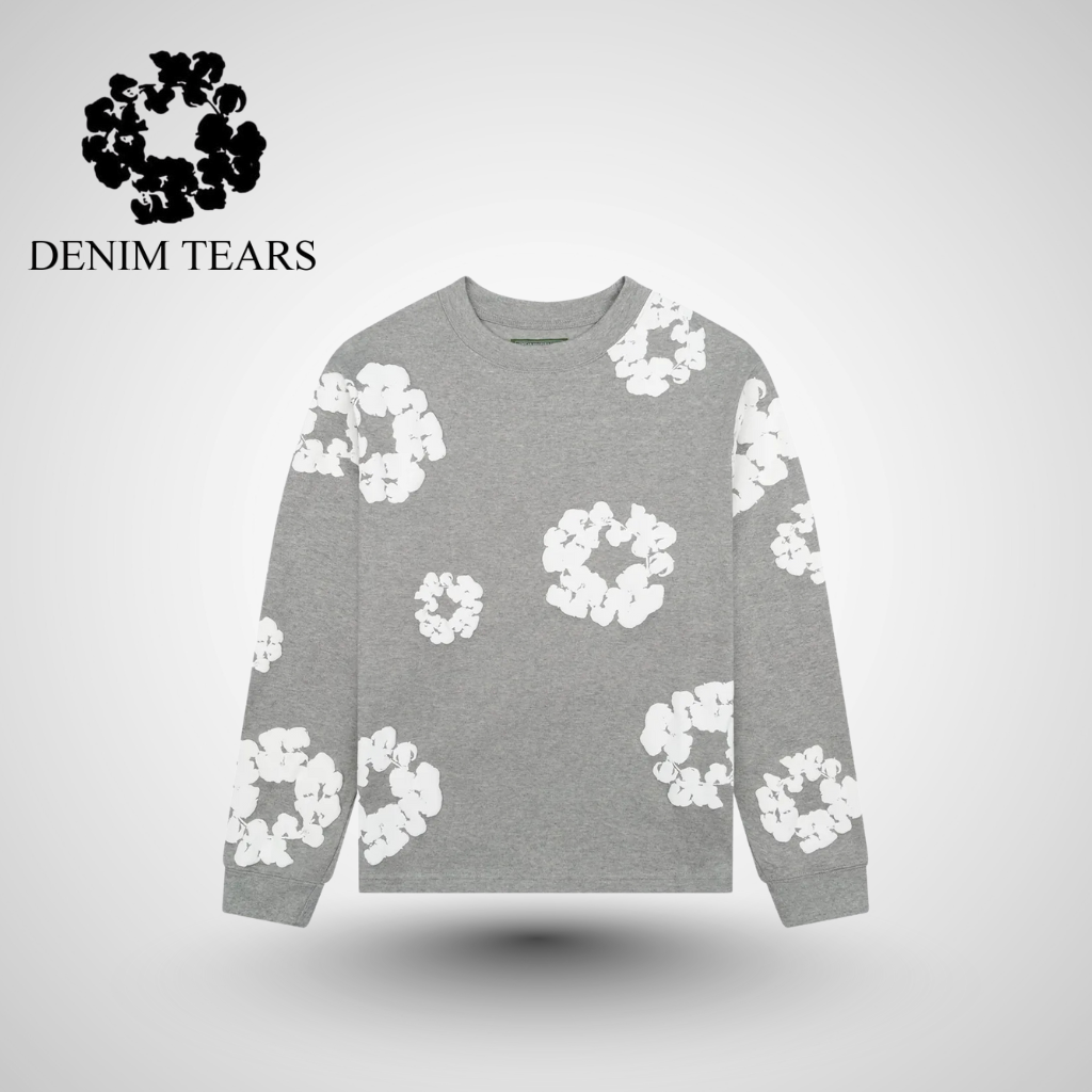 DT™ Sweatshirt mit „Cotton Wreath“-Grafikdruck