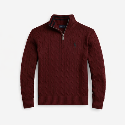 R&L ZOPFSTRICK-REISSVERSCHLUSS-PULLOVER-SET