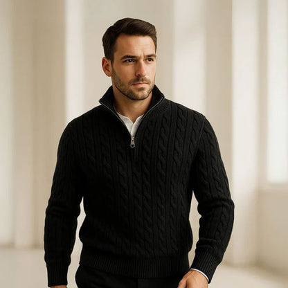 Der Radcliffe Half-Zip-Pullover