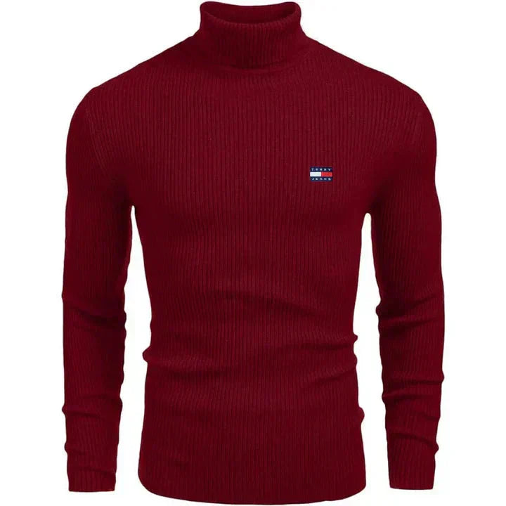 TH Rollkragenpullover Klassischer Strickpullover