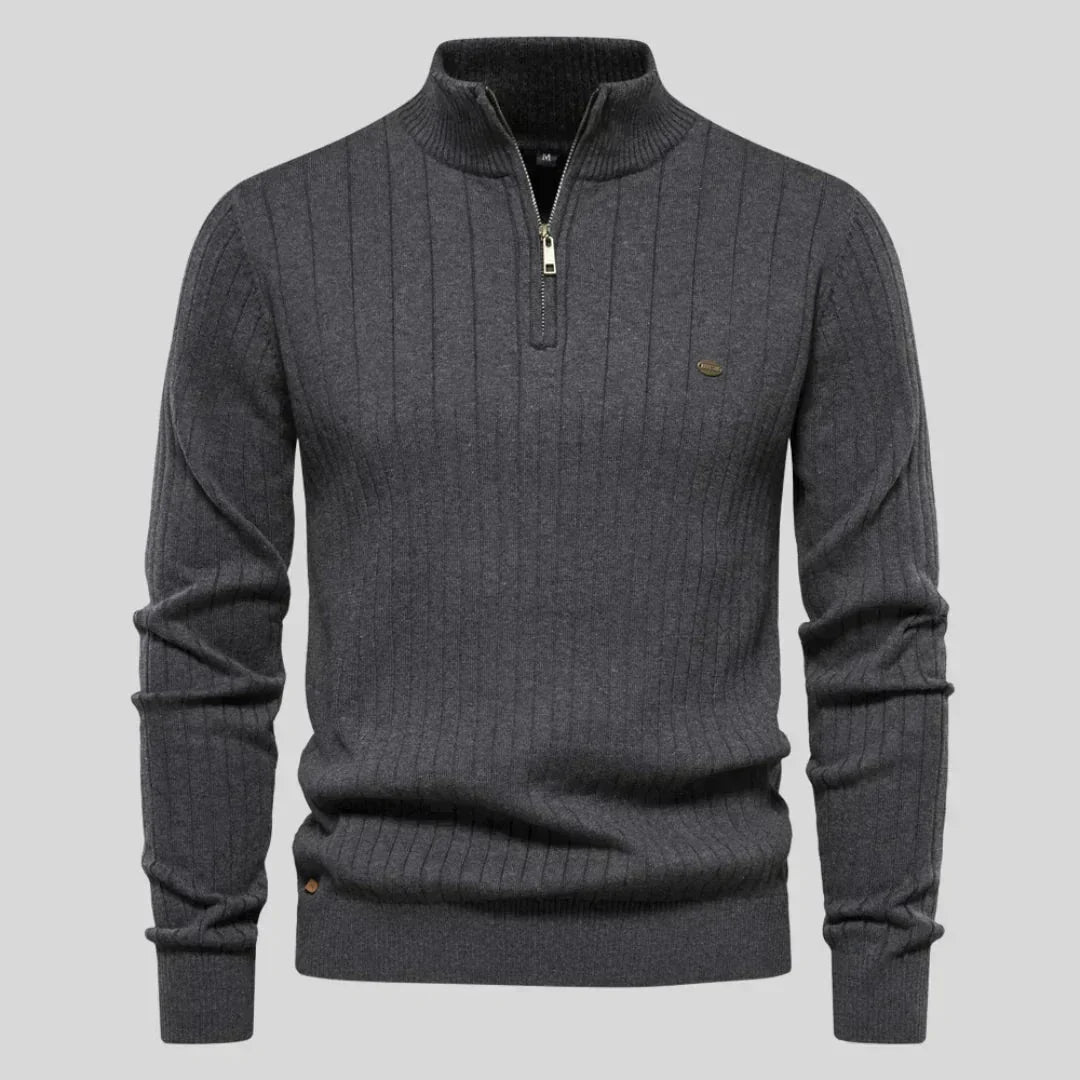 Thomas™ | Zip Neck Knit